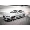 Maxton - Rajouts Des Bas De Caisse V.1 BMW 4 Gran Coupe M-Pack / M440i G26 Noir Brillant