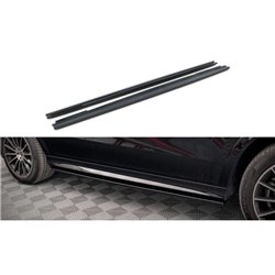 Maxton - Rajouts Des Bas De Caisse Mercedes-AMG / AMG-Line GLE Coupe C167 / C167 Facelift Noir Brillant