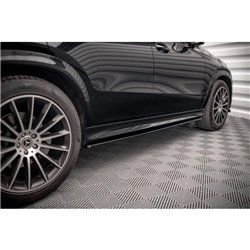 Maxton - Rajouts Des Bas De Caisse Mercedes-AMG / AMG-Line GLE Coupe C167 / C167 Facelift Noir Brillant