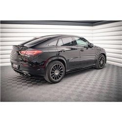 Maxton - Rajouts Des Bas De Caisse Mercedes-AMG / AMG-Line GLE Coupe C167 / C167 Facelift Noir Brillant
