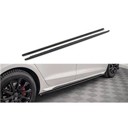 Maxton - Rajouts Des Bas De Caisse Audi A4 B9 Facelift Noir Brillant