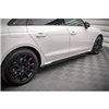 Maxton - Rajouts Des Bas De Caisse Audi A4 B9 Facelift Noir Brillant