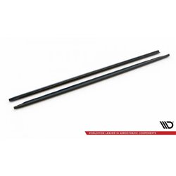 Maxton - Rajouts Des Bas De Caisse Audi A4 B9 Facelift Noir Brillant