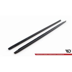 Maxton - Rajouts Des Bas De Caisse Audi A4 B9 Facelift Noir Brillant