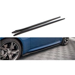 Maxton - Rajouts Des Bas De Caisse Infiniti G37 Coupe Noir Brillant