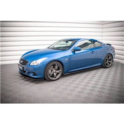 Maxton - Rajouts Des Bas De Caisse Infiniti G37 Coupe Noir Brillant