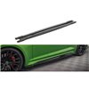 Maxton - Rajouts Des Bas De Caisse Audi RS5 Coupe F5 Facelift Noir Brillant