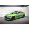 Maxton - Rajouts Des Bas De Caisse Audi RS5 Coupe F5 Facelift Noir Brillant
