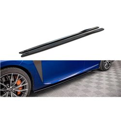 Maxton - Rajouts Des Bas De Caisse Lexus GS F Mk4 Facelift Noir Brillant
