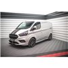 Maxton - Rajouts Des Bas De Caisse Ford Transit Custom ST-Line Mk1 Facelift Noir Brillant