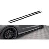 Maxton - Rajouts Des Bas De Caisse Audi S3 / A3 S-Line Sportback 8V Facelift Noir Brillant