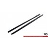 Maxton - Rajouts Des Bas De Caisse Audi S3 / A3 S-Line Sportback 8V Facelift Noir Brillant