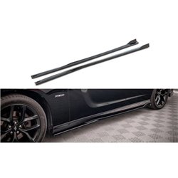 Maxton - Rajouts Des Bas De Caisse Dodge Charger SRT Mk7 Facelift Noir Brillant