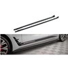 Maxton - Rajouts Des Bas De Caisse V.2 BMW 4 Gran Coupe M-Pack / M440i G26 Noir Brillant