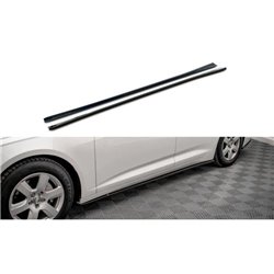 Maxton - Rajouts Des Bas De Caisse Audi A6 C8 Noir Brillant