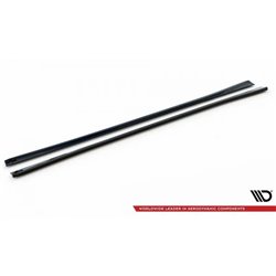 Maxton - Rajouts Des Bas De Caisse Audi A6 C8 Noir Brillant