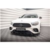 Maxton - Lame Du Pare-Chocs Avant V.2 Mercedes-Benz E AMG-Line W213 Facelift Noir Brillant