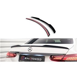 Maxton - Spoiler Cap Mercedes-Benz E Sedan AMG-Line W213 Facelift Noir Brillant