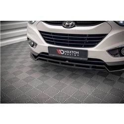 Maxton - Lame Du Pare-Chocs Avant Hyundai ix35 Mk1 Noir Brillant