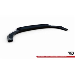 Maxton - Lame Du Pare-Chocs Avant Hyundai ix35 Mk1 Noir Brillant