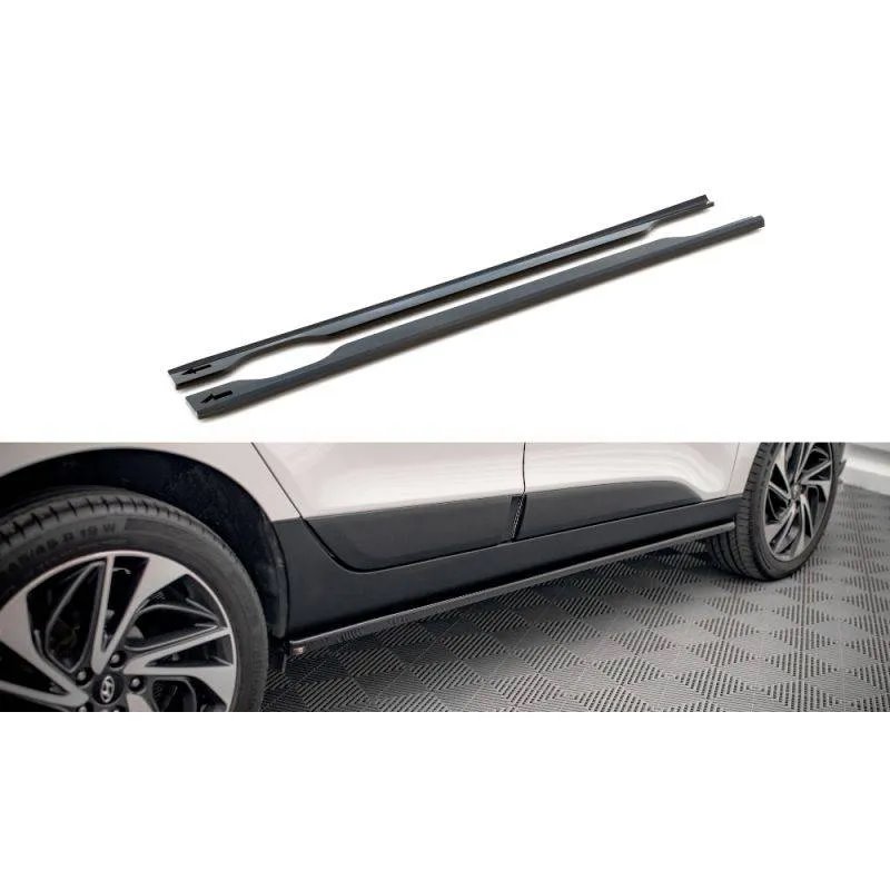 Maxton - Rajouts Des Bas De Caisse Hyundai ix35 Mk1 Noir Brillant