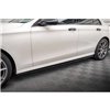 Maxton - Rajouts Des Bas De Caisse Mercedes-Benz E AMG-Line W213 Facelift Noir Brillant
