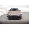 Maxton - Lame Du Pare-Chocs Avant V.2 Audi e-Tron GT / RS GT Mk1 Noir Brillant