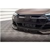 Maxton - Lame Du Pare-Chocs Avant V.3 Audi e-Tron GT / RS GT Mk1 Noir Brillant