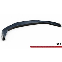 Maxton - Lame Du Pare-Chocs Avant V.3 Audi e-Tron GT / RS GT Mk1 Noir Brillant