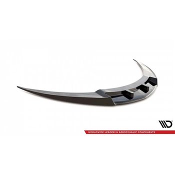Maxton - Lame Du Pare-Chocs Avant V.1 Opel Insignia OPC Mk1 Noir Brillant
