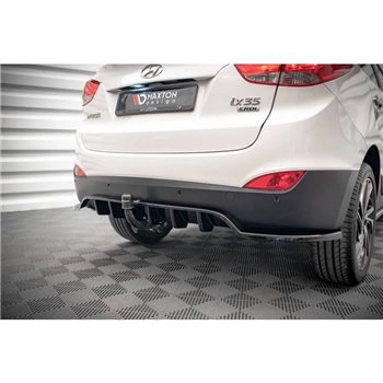 Maxton - Arriere Lame (avec une barre verticale) Hyundai ix35 Mk1 Noir Brillant