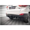 Maxton - Arriere Lame (avec une barre verticale) Hyundai ix35 Mk1 Noir Brillant