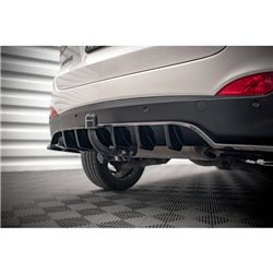 Maxton - Arriere Lame (avec une barre verticale) Hyundai ix35 Mk1 Noir Brillant