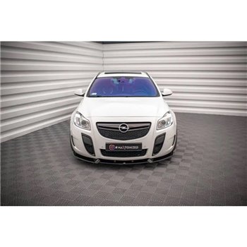 Maxton - Lame Du Pare-Chocs Avant V.2 Opel Insignia OPC Mk1 Noir Brillant