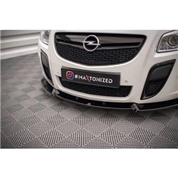 Maxton - Lame Du Pare-Chocs Avant V.2 Opel Insignia OPC Mk1 Noir Brillant