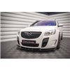 Maxton - Lame Du Pare-Chocs Avant V.2 Opel Insignia OPC Mk1 Noir Brillant