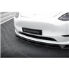 Maxton - Lame Du Pare-Chocs Avant V.2 Tesla Model Y Noir Brillant