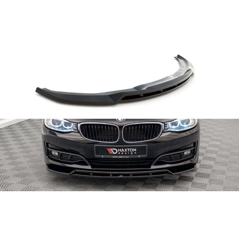 Maxton - Lame Du Pare-Chocs Avant BMW 3 GT F34 Noir Brillant