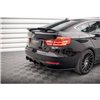 Maxton - Street Pro Central Diffuseur Arriere BMW 3 GT F34 Noir-Rouge