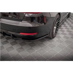 Maxton - Lames De Pare-Chocs Arrière Latérales BMW 3 GT F34 Noir Brillant