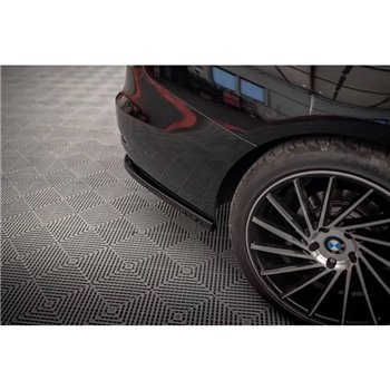 Maxton - Lames De Pare-Chocs Arrière Latérales BMW 3 GT F34 Noir Brillant