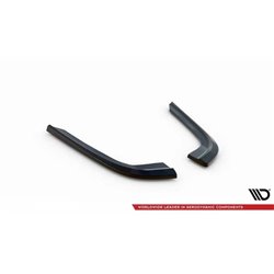 Maxton - Lames De Pare-Chocs Arrière Latérales BMW 3 GT F34 Noir Brillant