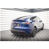 Maxton - Arriere Lame (avec une barre verticale) Tesla Model Y Noir Brillant