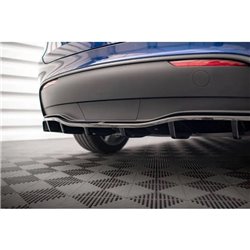 Maxton - Arriere Lame (avec une barre verticale) Tesla Model Y Noir Brillant