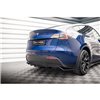 Maxton - Arriere Lame (avec une barre verticale) Tesla Model Y Noir Brillant