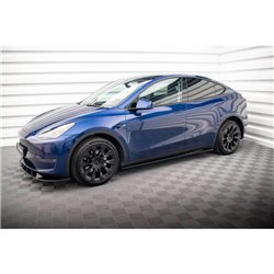 Maxton - Rajouts Des Bas De Caisse V.1 Tesla Model Y Noir Brillant