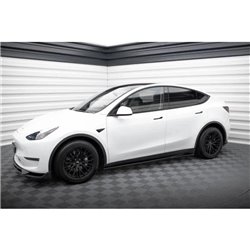 Maxton - Rajouts Des Bas De Caisse V.1 Tesla Model Y Noir Brillant