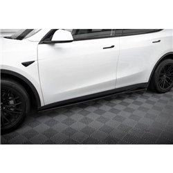 Maxton - Rajouts Des Bas De Caisse V.1 Tesla Model Y Noir Brillant