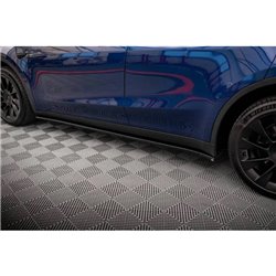 Maxton - Rajouts Des Bas De Caisse V.2 Tesla Model Y Noir Brillant