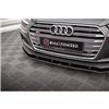 Maxton - Street Pro Lame Du Pare-Chocs Avant Audi A5 S-Line / S5 Coupe / Sportback F5 Noir-Rouge